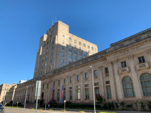 Historic Oklahoma City courthouse exterior